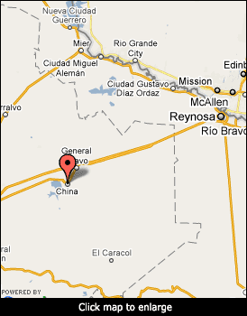 El Cuchillo, Mexico Map
