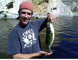 A bass from Apache Lake in Arizona