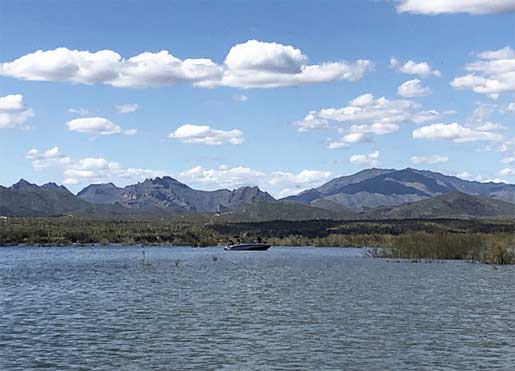 Bass Fishing At Lake Pleasant, AZ