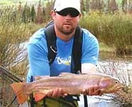 Nice trout from Steamboat Springs, Colorado