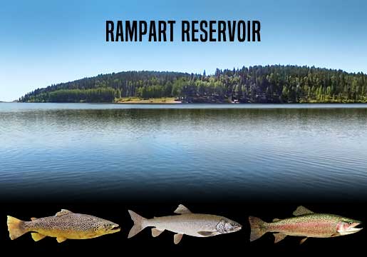 Fishing Report Rampart Reservoir, CO