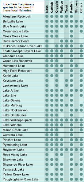 Cowanesque Lake Depth Chart