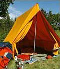 Tent camping