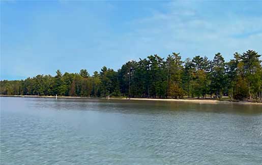 Fishing Higgins Lake