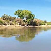 New Mexico fishing lake