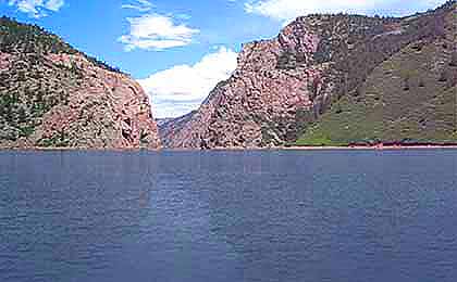 Morrow Point Reservoir, CO