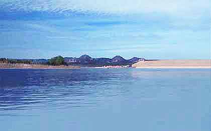 Twin Buttes Reservoir, TX