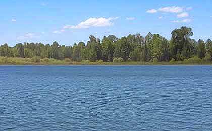 Gile Flowage Lake, WI