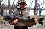 Vermont catfish caught by Chase Stokes
