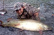 Vermont Musky caught by Chase Stokes