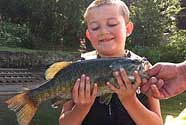 Washington bass caught by Degan Kidwell