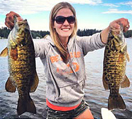 Washington Smallmouth caught by Julie Jackson